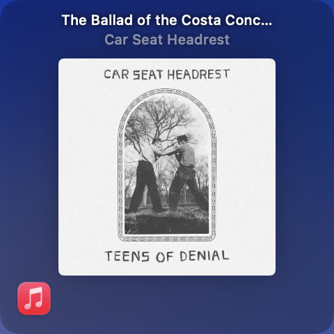 car seat headrest