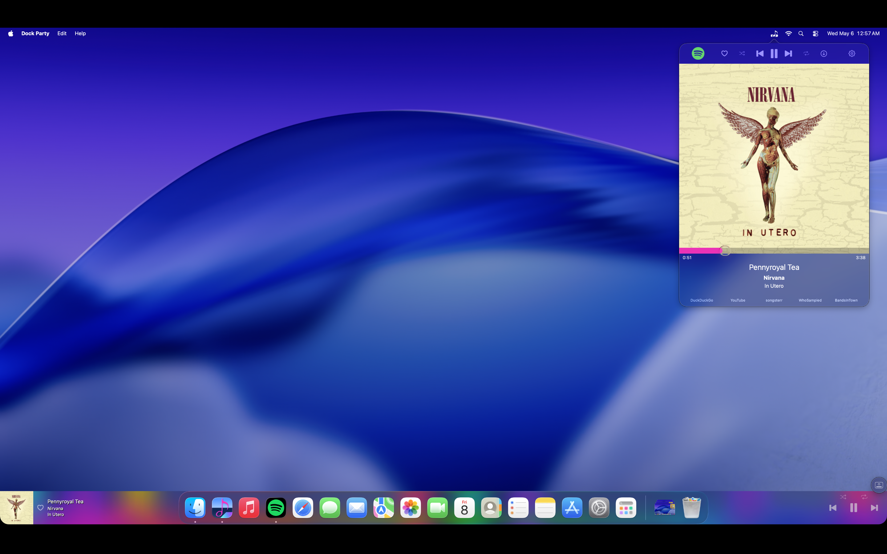 macOS menu bar app